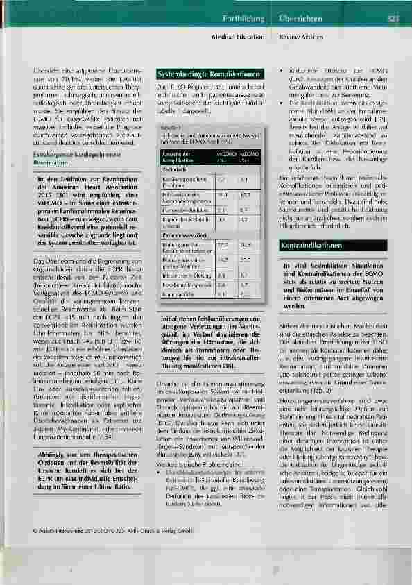 Vorschauseite 6: Extrakorporale Membranoxygenierung