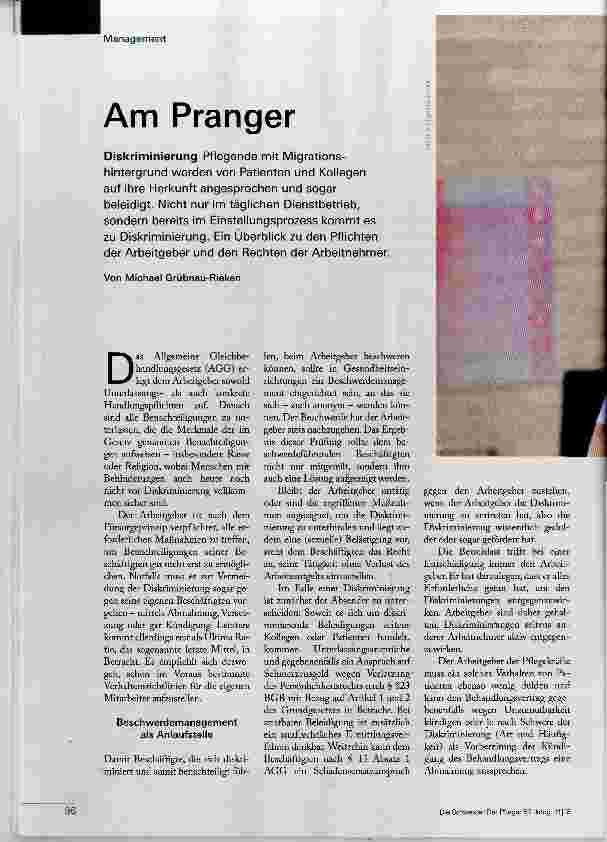 Vorschauseite 1: Am Pranger