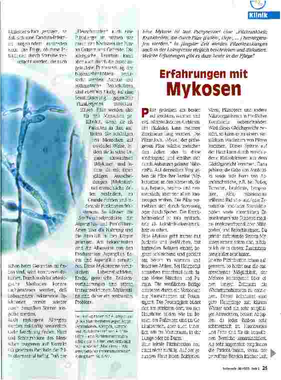 Vorschauseite 2: Pilze und Pilzinfektionen