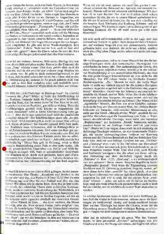 Vorschauseite 4: Krankheit und Sterben in der Gemeinde Theologische Erwägungen