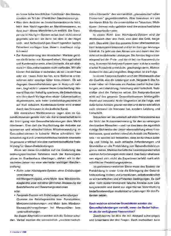 Vorschauseite 4: Ethische Überlegungen über eine gerechte Finanzierung, Preisbildung und Verteilung von Gesundheitsleistungen