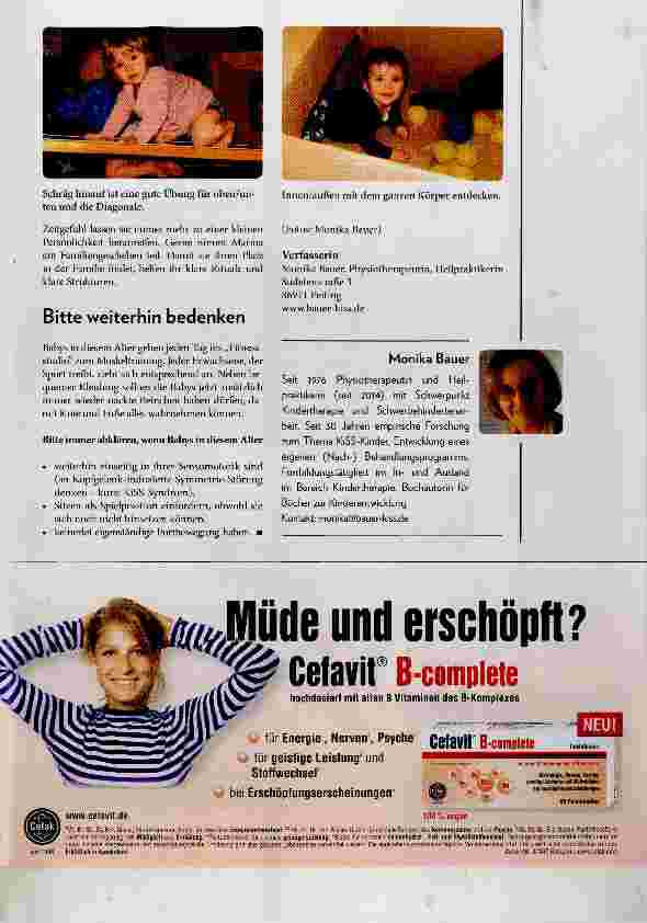 Vorschauseite 3: Der wunderbare Weg vom Tragling zum Zweibeiner 9. Teil Krabbelzeit