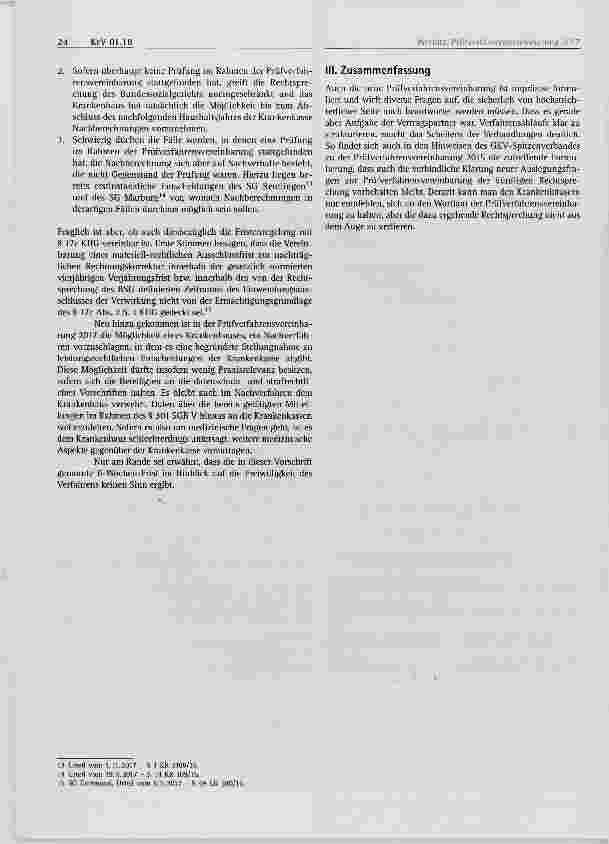Vorschauseite 3: Prüfverfahrens Vereinbarung 2017 Manifest der Missverständnisse!