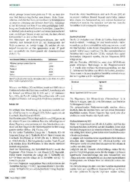 Vorschauseite 6: Neuropsyehologisches Untersuchungs verfahren zur Erfassung der Rechts-Links-Orientierung