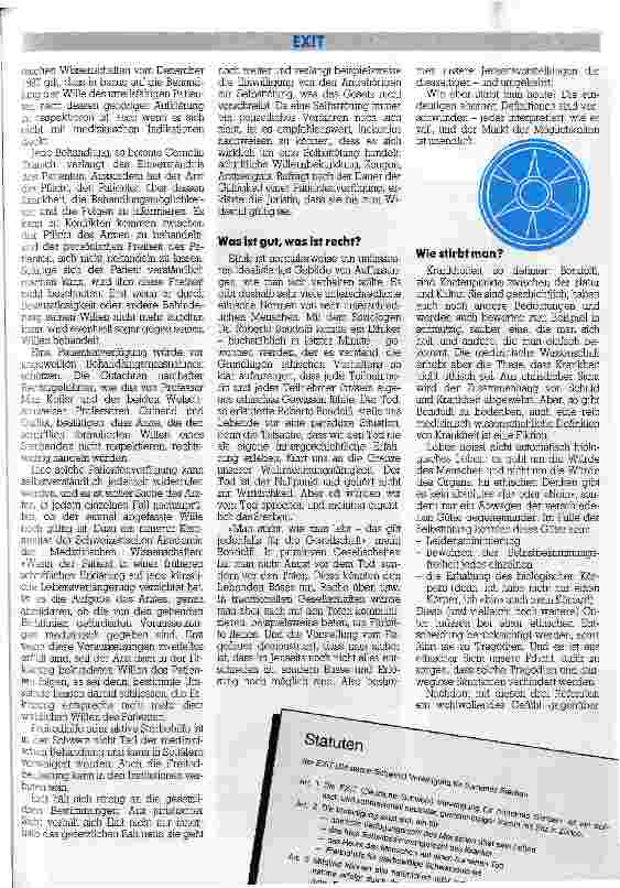 Vorschauseite 2: Exit, ein Ausweg?