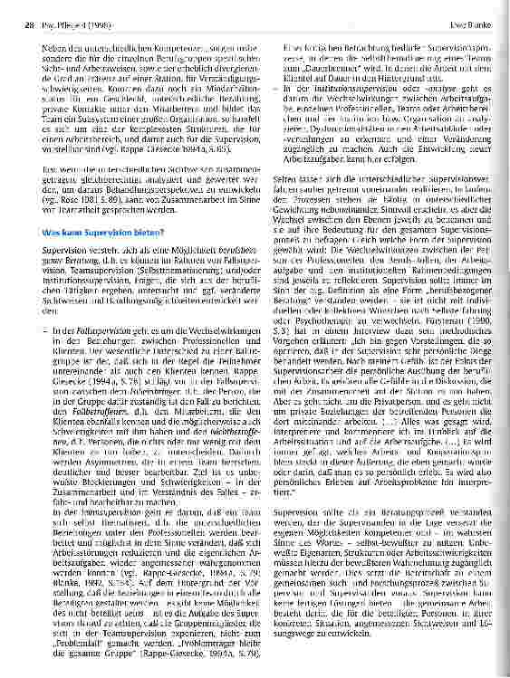 Vorschauseite 2: Der Supervisionsvertrag - Anregungen für die Absprachen zwischen Institutionen, Teams und Supervisoren