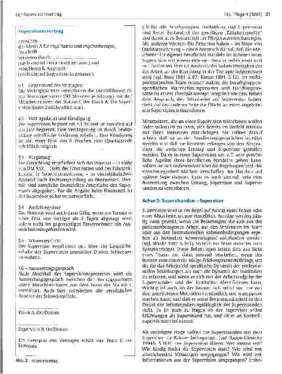 Vorschauseite 5: Der Supervisionsvertrag - Anregungen für die Absprachen zwischen Institutionen, Teams und Supervisoren