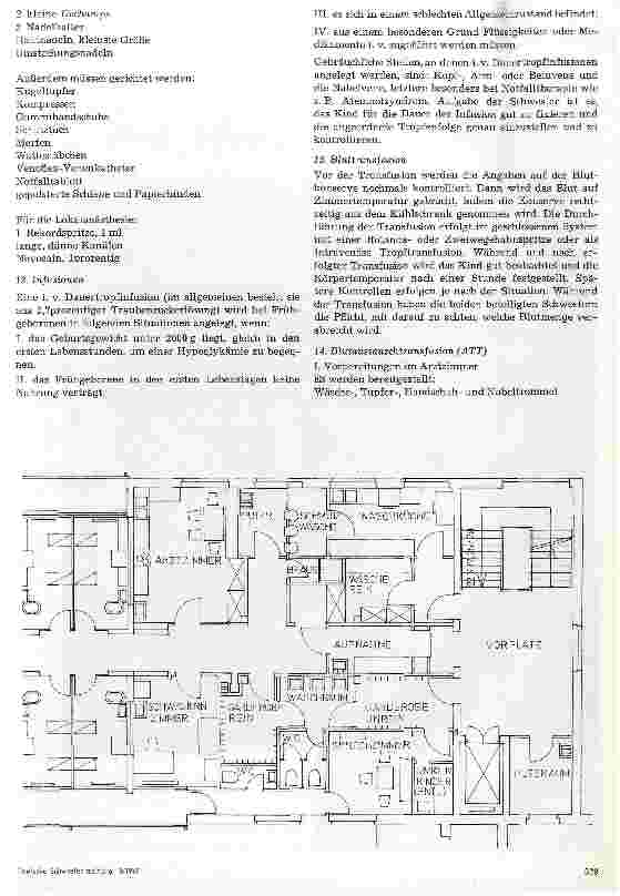 Vorschauseite 5: Pflegevorschriften auf der Frühgeborenenstation