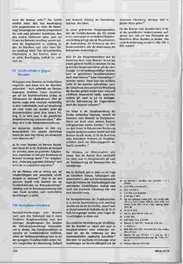 Vorschauseite 4: Besonderheiten bei der Führung von Betreuungen für Beamte (und deren Angehörige)