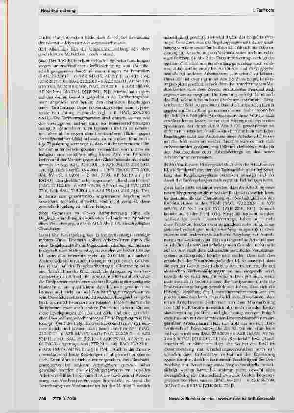 Vorschauseite 3: Tarifliche Stufenzuordnung Vorbeschäftigungszeiten