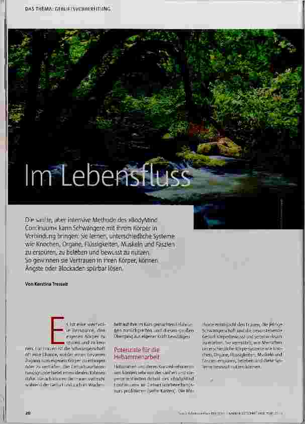 Vorschauseite 1: Im Lebensfluss