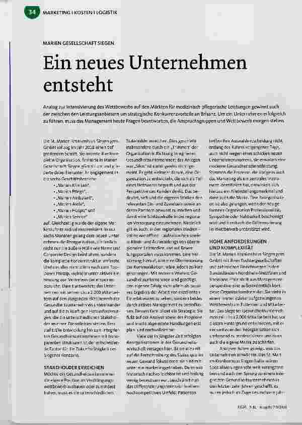 Vorschauseite 1: Ein neues Unternehmen entsteht