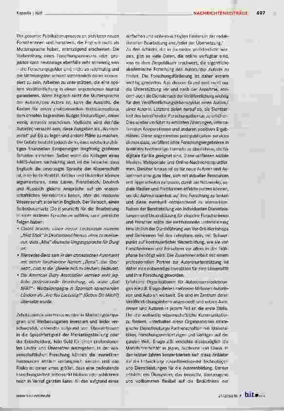 Vorschauseite 3: Der steinige Weg zur Veröffentlichung und die Rolle von Universitäten und Autoren