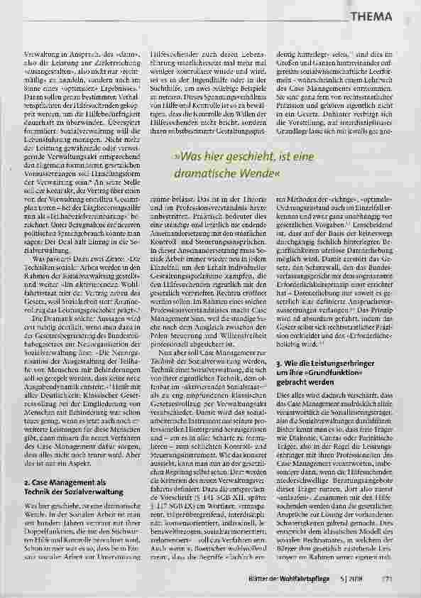 Vorschauseite 2: Kritik des Gesamtplanverfahrens in der Eingliederungshilfe nach §§ 141-145 SGB XII (§§ 117-122 SGB IX)