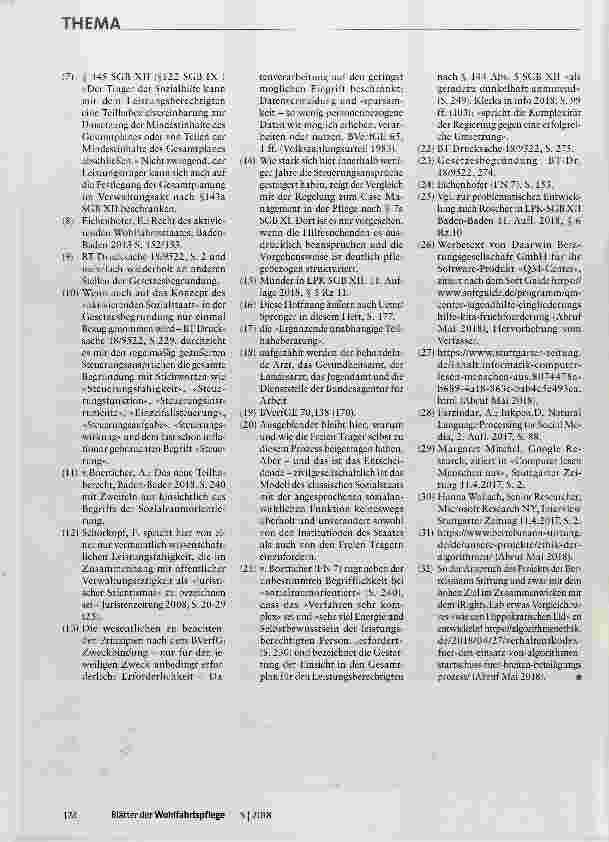 Vorschauseite 5: Kritik des Gesamtplanverfahrens in der Eingliederungshilfe nach §§ 141-145 SGB XII (§§ 117-122 SGB IX)