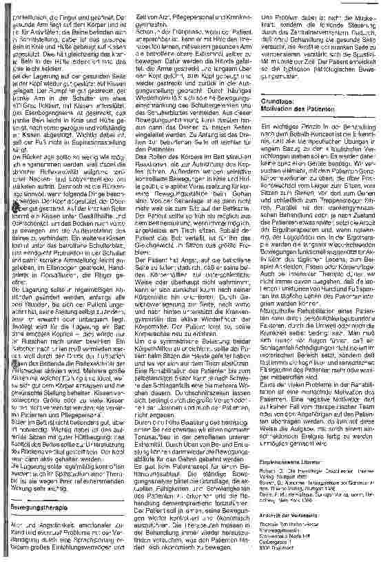 Vorschauseite 2: Die Bobath-Methodik in der Rehabilitation des Schlaganfalles