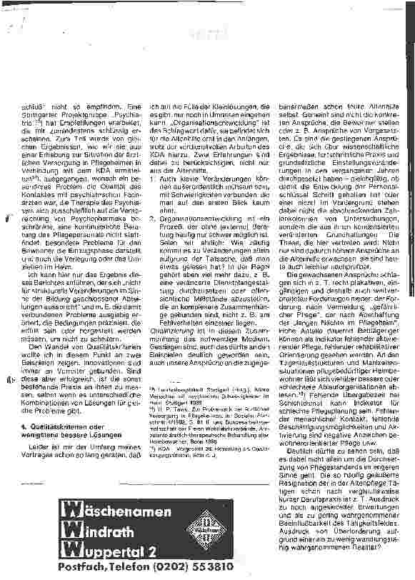 Vorschauseite 6: Qualitätskriterien der stationären Versorgung in der Altenhilfe