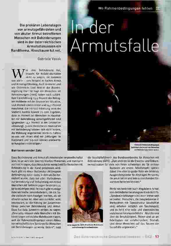Vorschauseite 1: In der Armutsfalle
