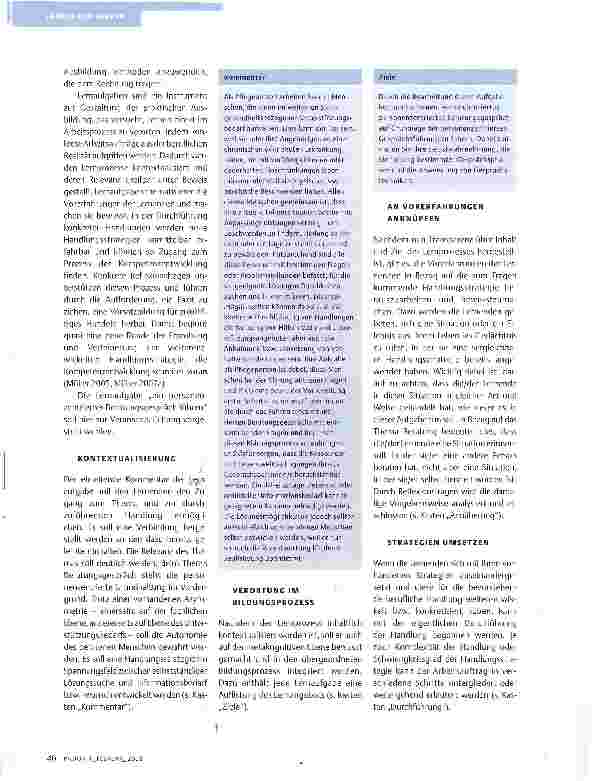 Vorschauseite 3: KOMPETENZEN FÖRDERN
