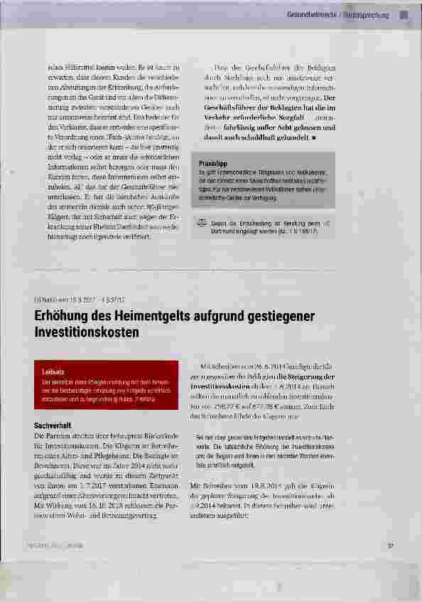 Vorschauseite 3: Beratungspflicht bei hochwertigen Medizinprodukten