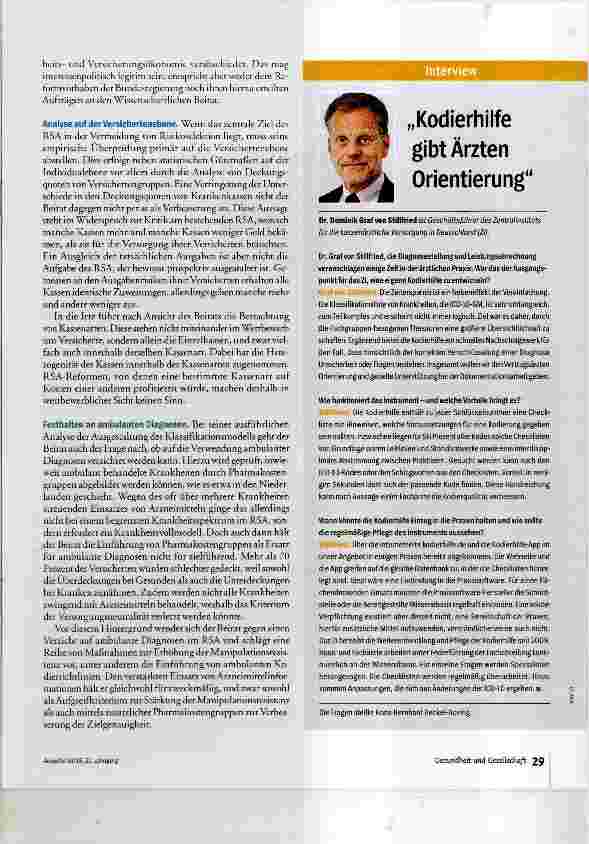 Vorschauseite 2: Votum für die Zukunft