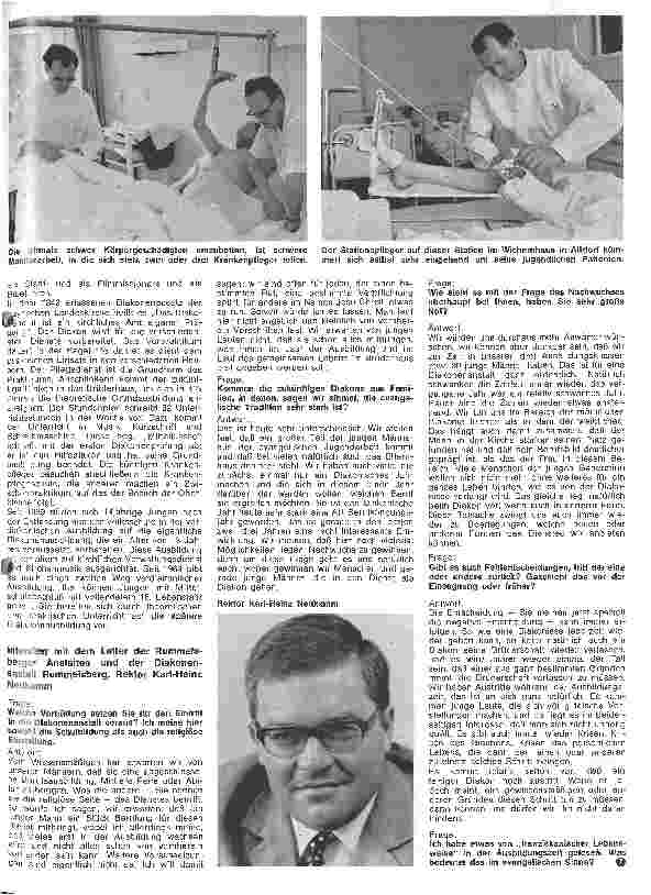 Vorschauseite 4: Die Rummelsberger Anstalten der Inneren Mission