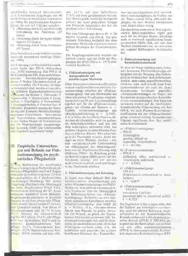 Vorschauseite 2: Zur Fluktuationsneigung bei psychiatrischen Pflegekräften