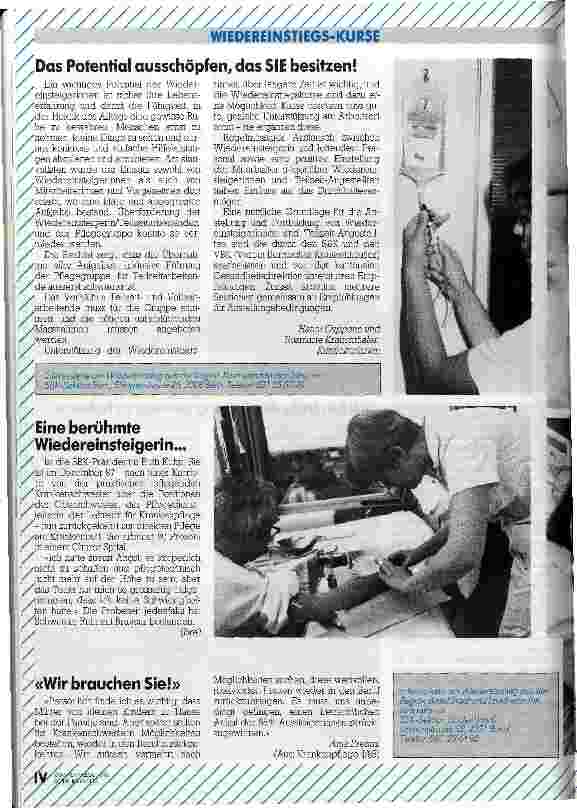 Vorschauseite 3: Nach 18 Jahren gehöre ich wieder dazu Wiedereinstiegs-Kurse