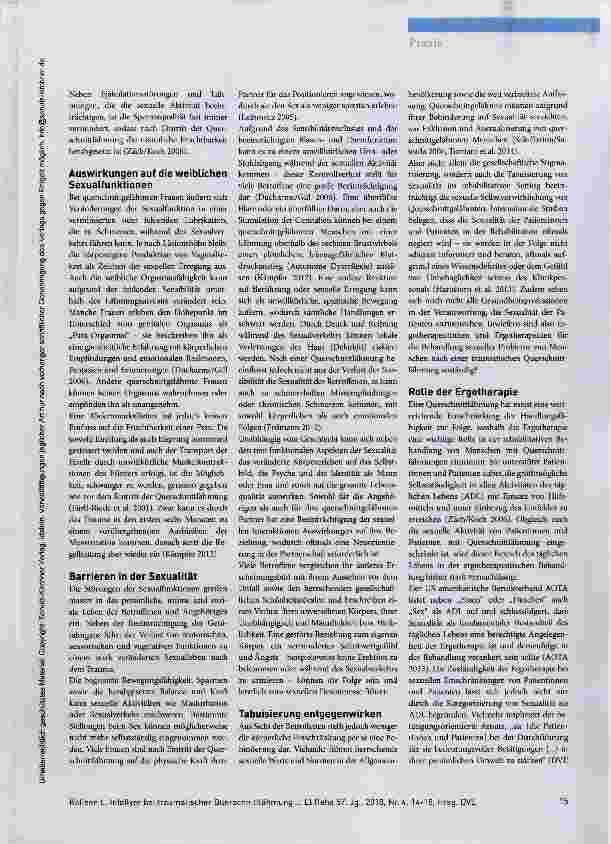 Vorschauseite 2: Empowerment für ein selbstbestimmtes Sexualleben