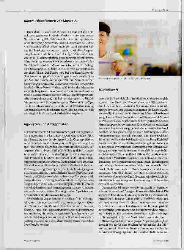 Vorschauseite 2: Aktive Muskelarbeit: So früh wie möglich beginnen