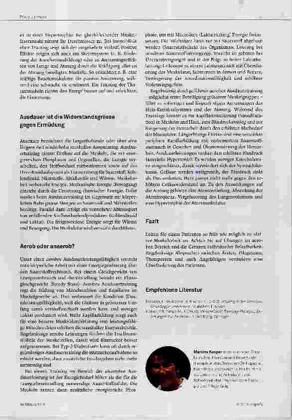 Vorschauseite 3: Aktive Muskelarbeit: So früh wie möglich beginnen