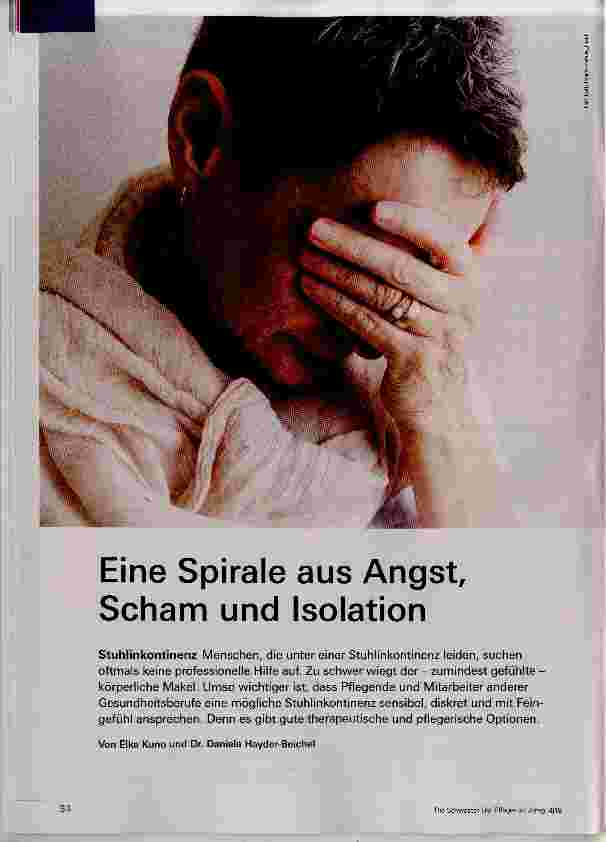 Vorschauseite 1: Eine Spirale aus Angst, Scham und Isolation