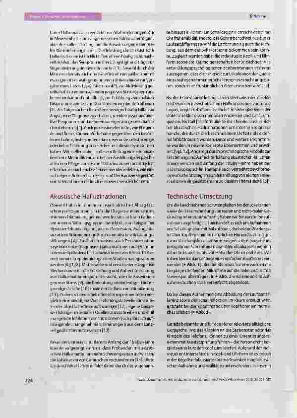 Vorschauseite 2: Wie ist das, wenn man Stimmen hört?