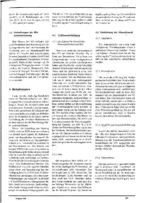 Vorschauseite 2: Thromboserisiken richtig einschätzen und behandeln