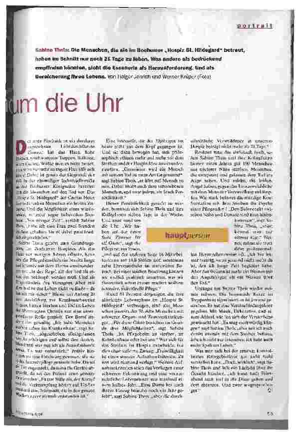 Vorschauseite 2: Rund um die Uhr