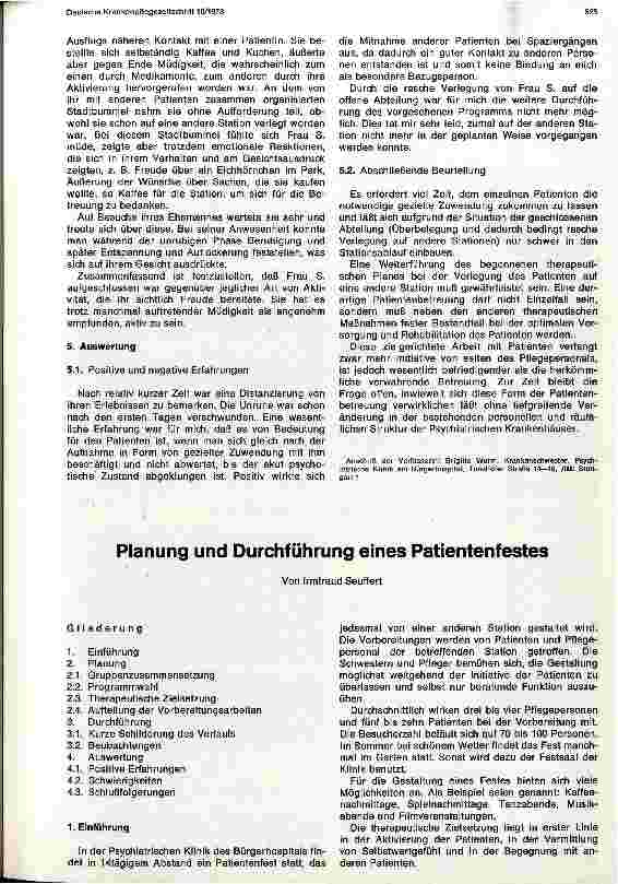 Vorschauseite 4: Betreuung einer Patientin auf einer geschlossenen psychiatrischen Station