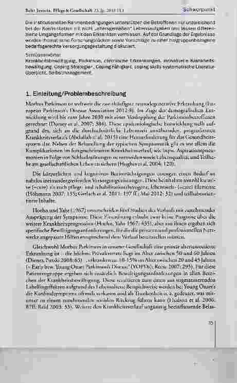 Vorschauseite 2: „Damit wollte ich mich Jetzt eigentlich noch nicht auseinandersetzen. ..