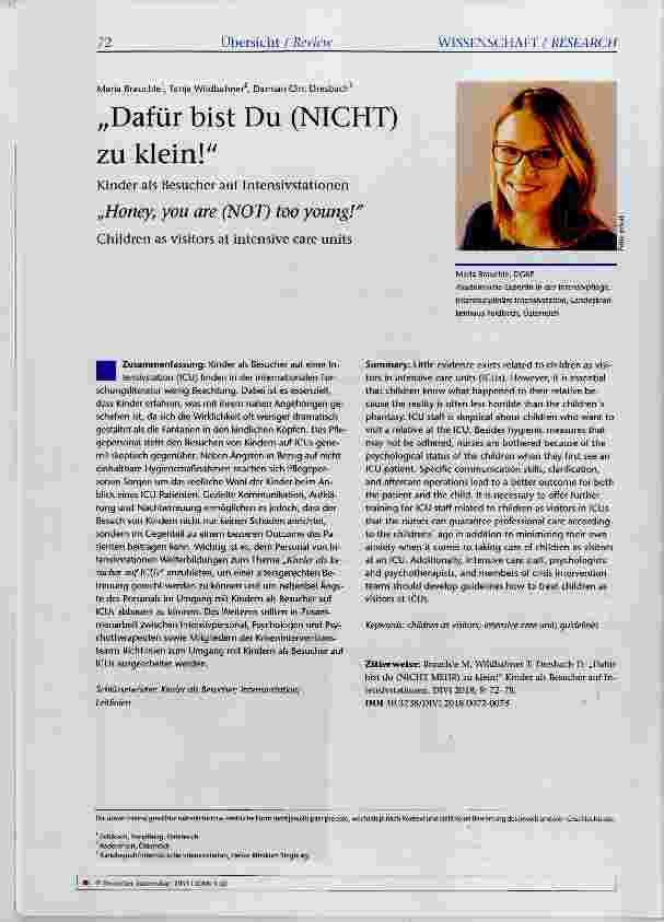 Vorschauseite 1: „Dafür bist Du (NICHT) zu klein!