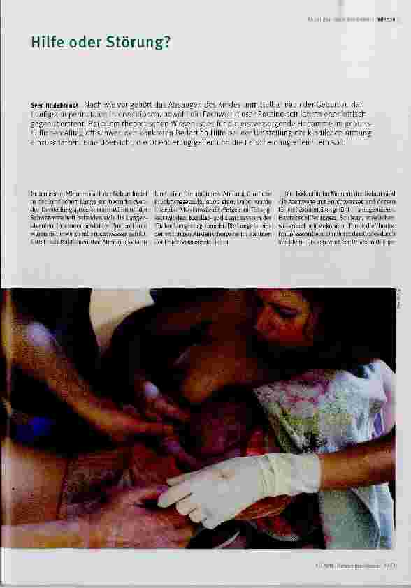 Vorschauseite 1: Hilfe oder Störung?