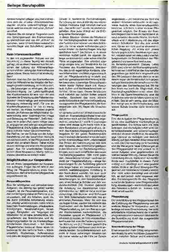Vorschauseite 2: Gesichtspunkte einer Pflegedienstleitung