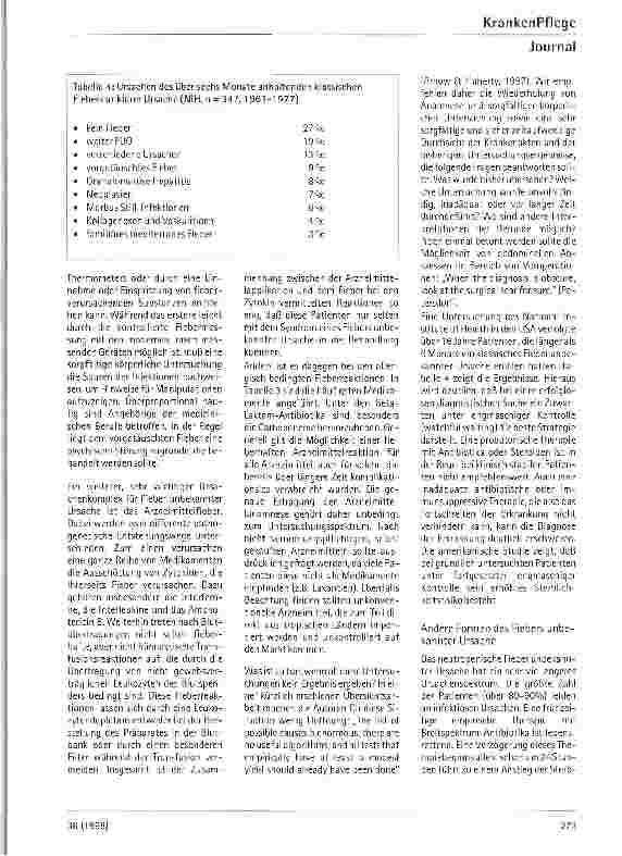 Vorschauseite 4: Ursachen und Diagnostik des Fiebers unbekannter Ursache