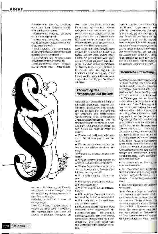 Vorschauseite 2: Die Verantwortung für die Organisation liegt beim Krankenhausträger Ein Organisationshandbuch kann helfen, Mängel aufzudecken
