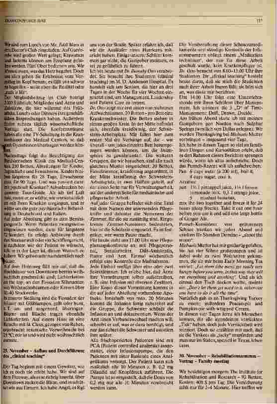 Vorschauseite 2: Jugendaustausch Niedersachsen - Texas 2. Fortsetzung und Schluß