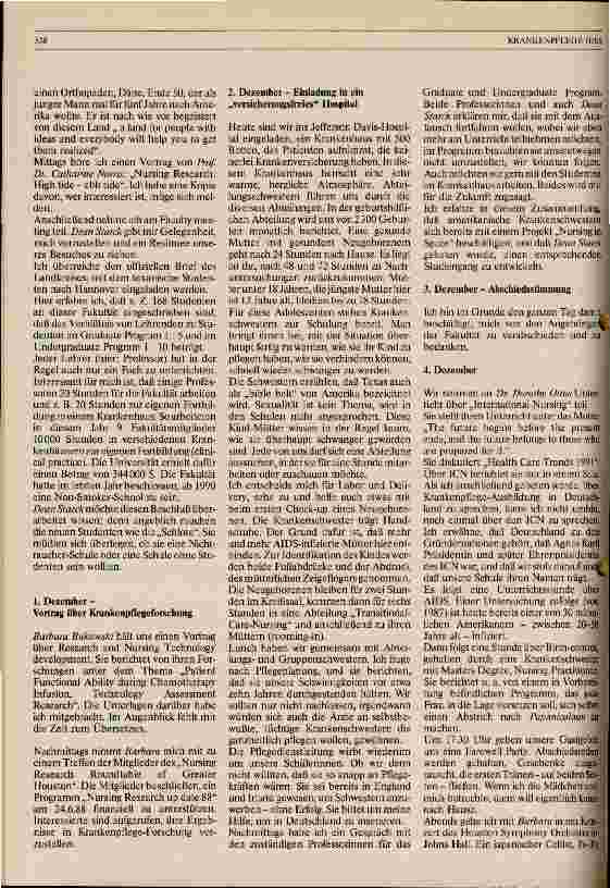 Vorschauseite 3: Jugendaustausch Niedersachsen - Texas 2. Fortsetzung und Schluß
