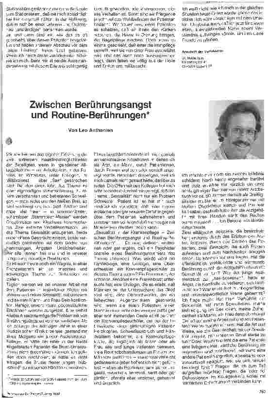 Vorschauseite 3: Umgang mit der Sexualität ... aus Sicht einer Krankenschwester