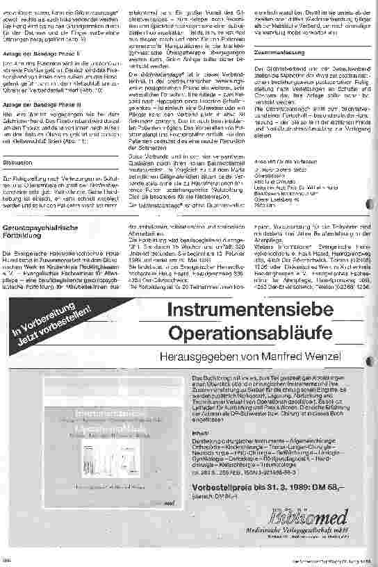 Vorschauseite 3: Ruhigstellung nach Verletzungen im Schulter-Oberarmbereich 1. Teil: Gilchristverband und Bandage