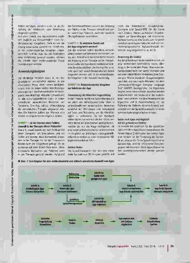 Vorschauseite 4: App-Einsatz in der Sprachtherapie