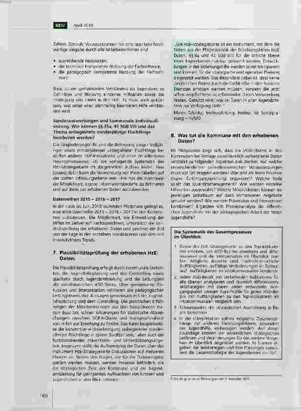 Vorschauseite 4: Fachliche Unterstützung und strategische Weiterentwicklung Hand in Hand: Die „Strategiekarte Hilfen zur Erziehung (HzE-Strategiekarte)