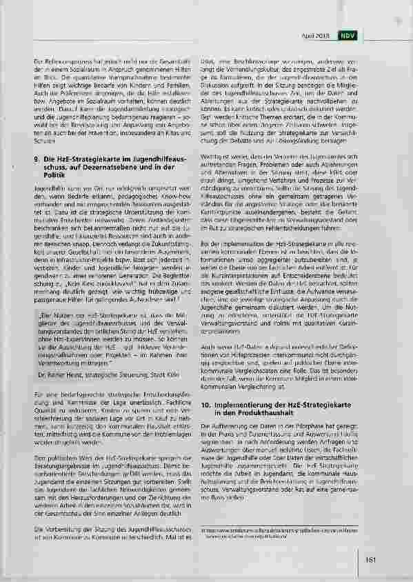 Vorschauseite 5: Fachliche Unterstützung und strategische Weiterentwicklung Hand in Hand: Die „Strategiekarte Hilfen zur Erziehung (HzE-Strategiekarte)