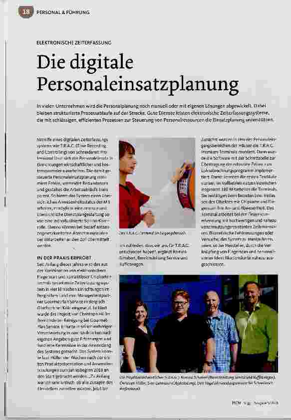 Vorschauseite 1: Die digitale Personaleinsatzplanung